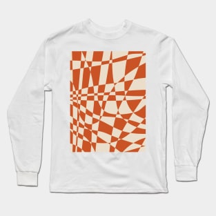 Check Glass Glitch | Tuscany Long Sleeve T-Shirt